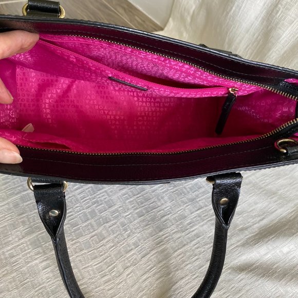 Kate Spade Durham Wellesley Black Leather Crossbody Bag - Picture 7 of 11